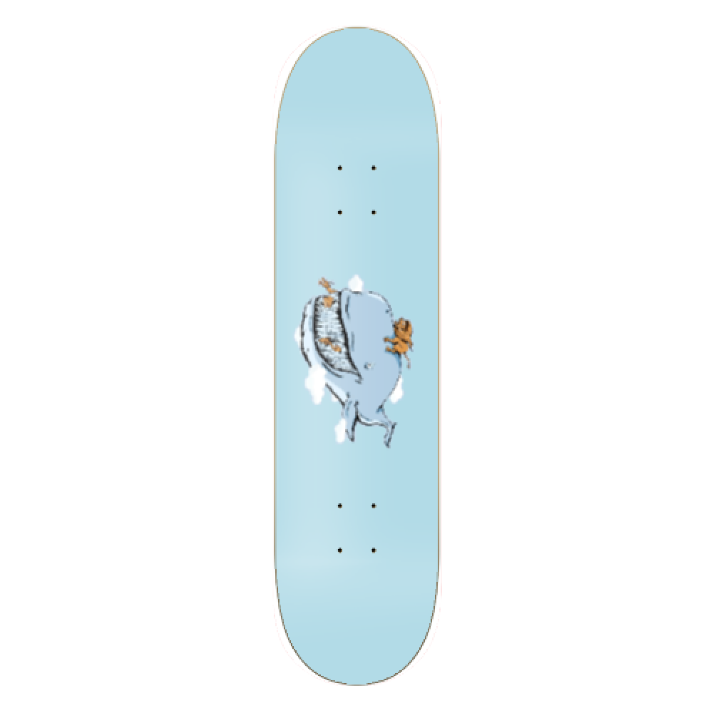 ''Cloud lion" Concrete Lion Skateboards Medium Concave