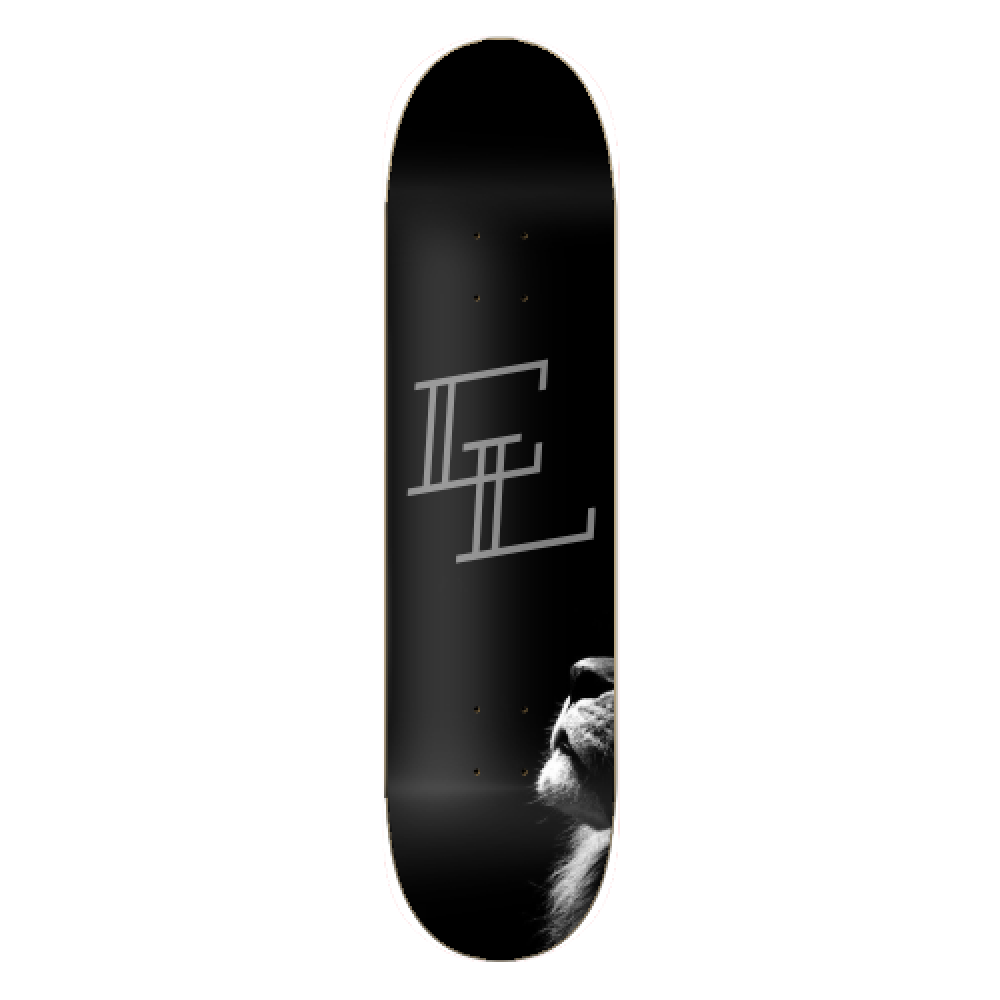 "Head Up" Concrete Lion Skateboards Medium Concave