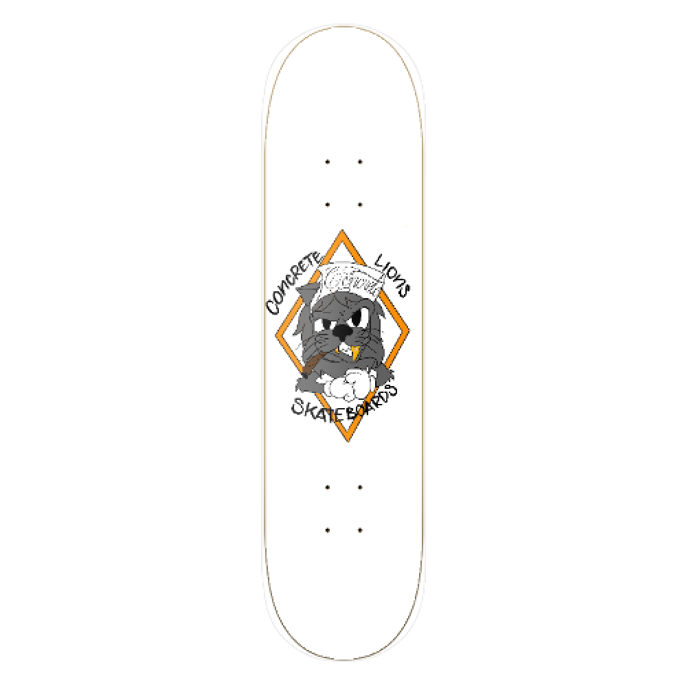 Mack Concrete Lion Skateboards Medium Concave