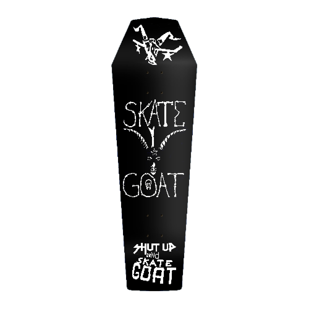 Skate Goat Coffin