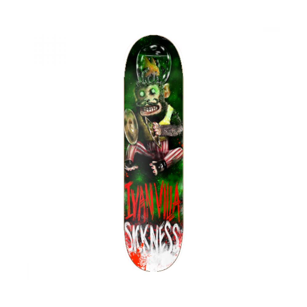 Ivan Villa-Fish Monkey-Sickness Skateboards