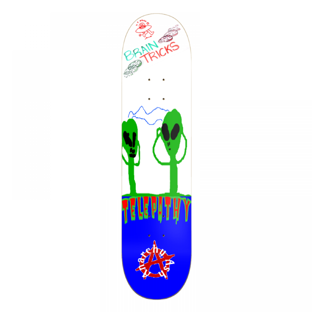 Telepathy Skateboards "Alien Telepathy" Skate Deck