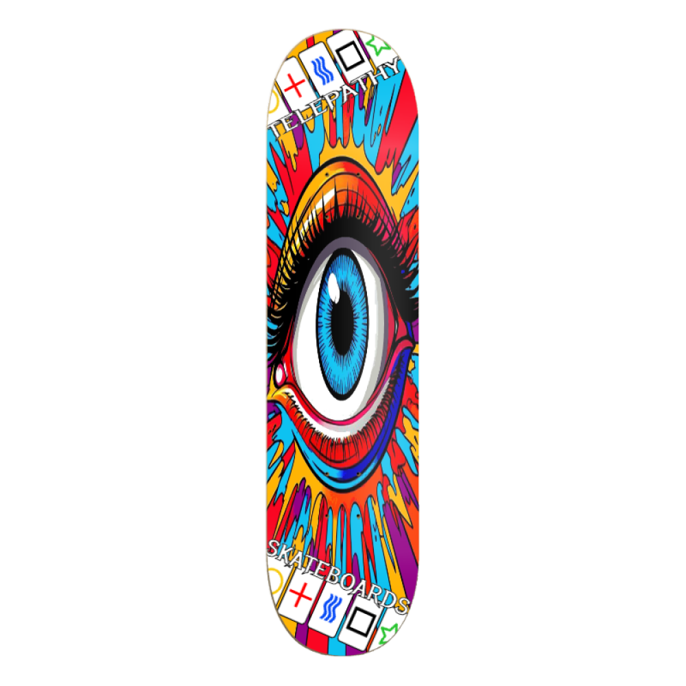 Telepathy Skateboards "The Eye" Skate Deck