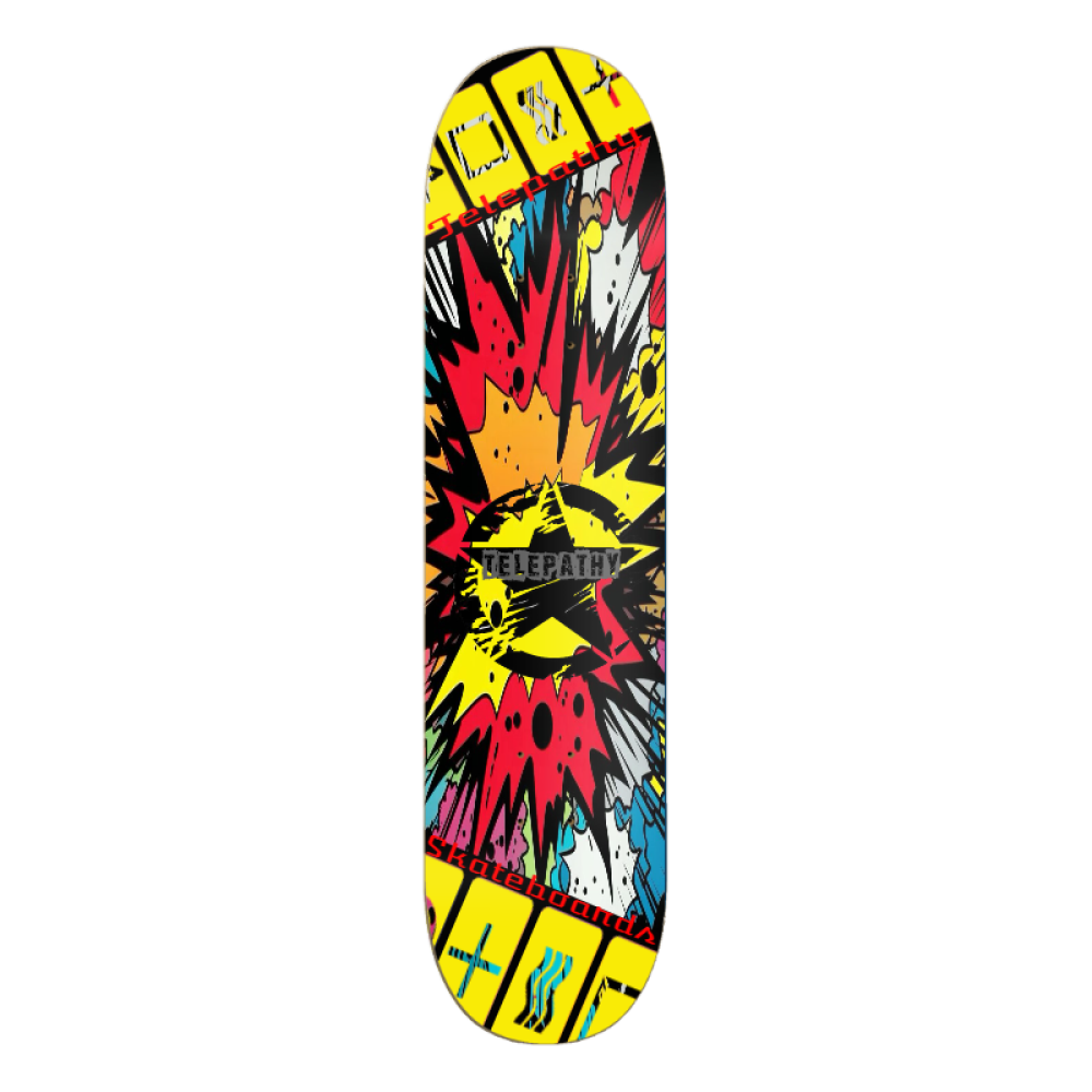 Telepathy Skateboards "Brand Explosion" Skate Deck