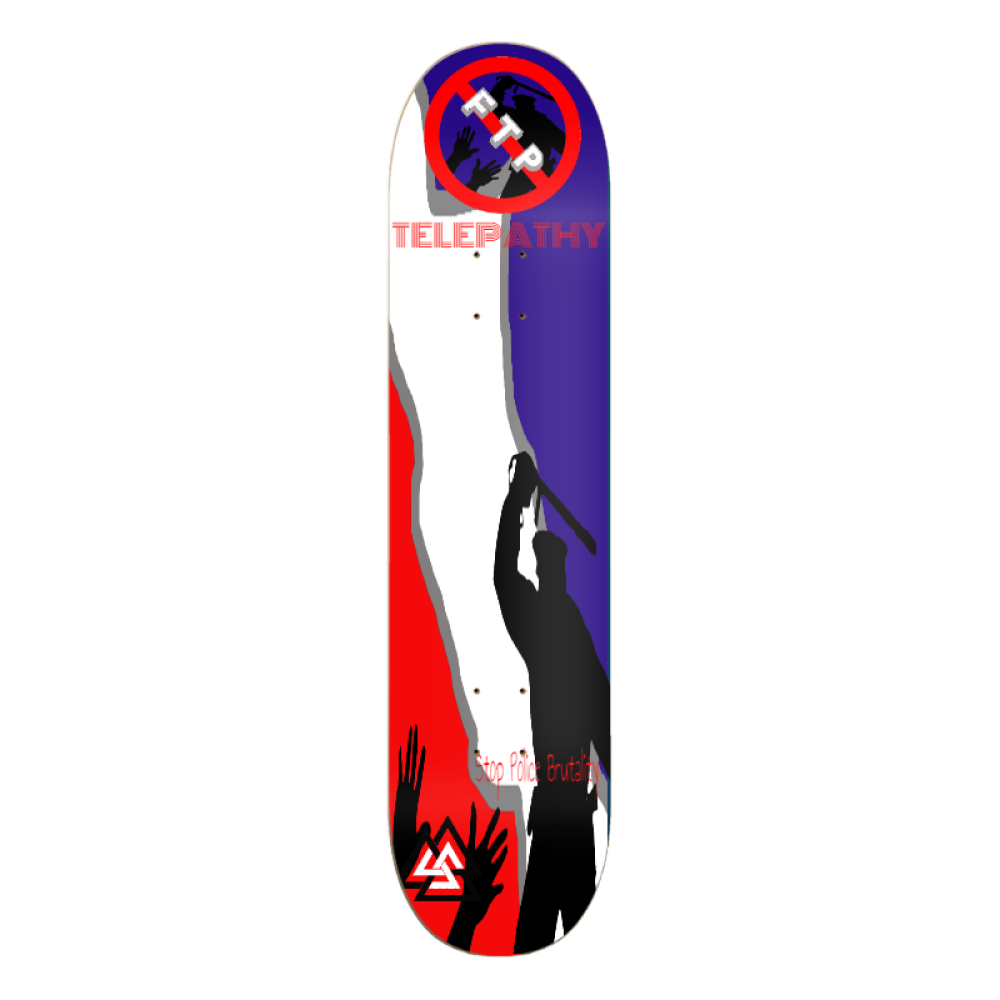 Telepathy Skateboards "FTP" Skate Deck