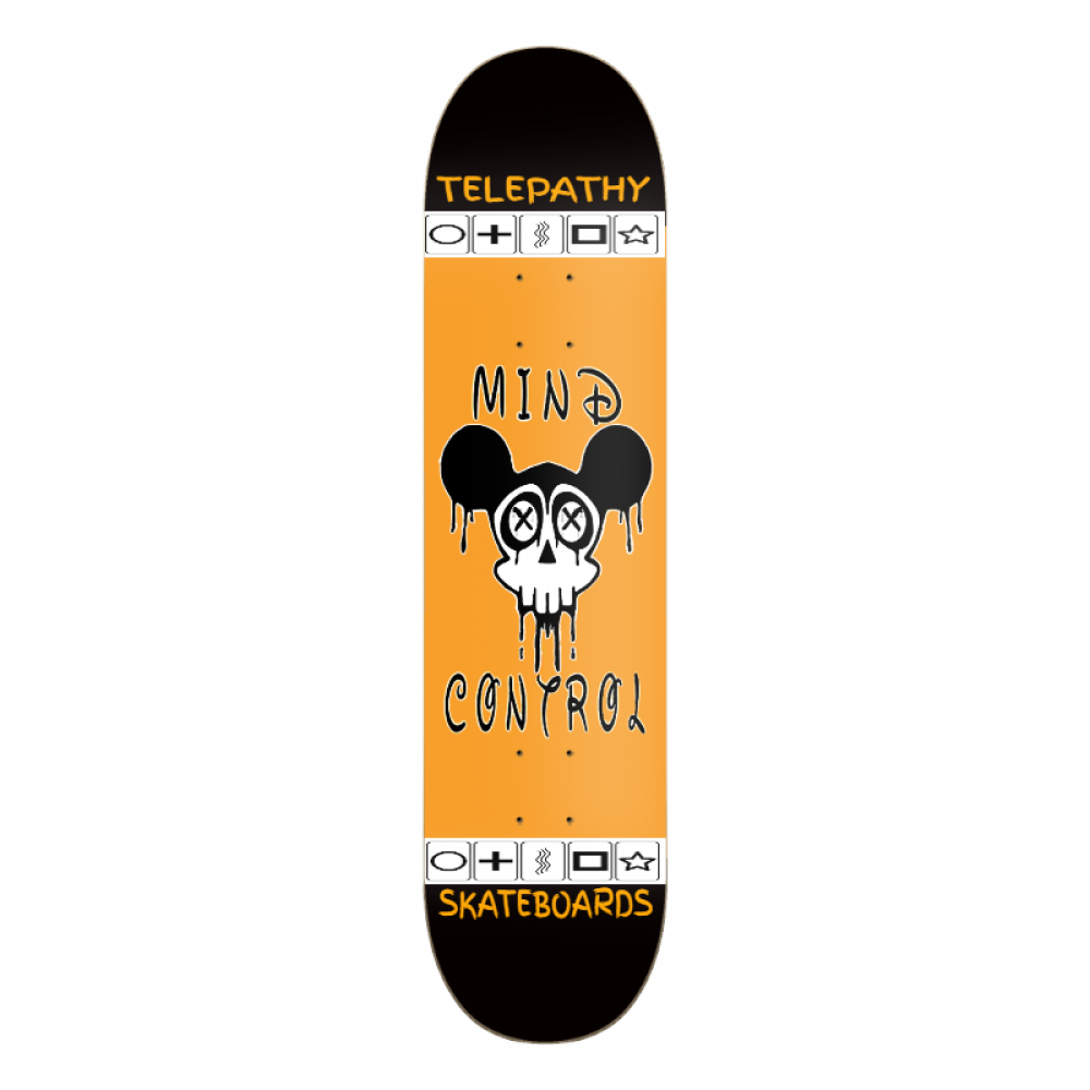 Telepathy Skateboards Mind Control Deck