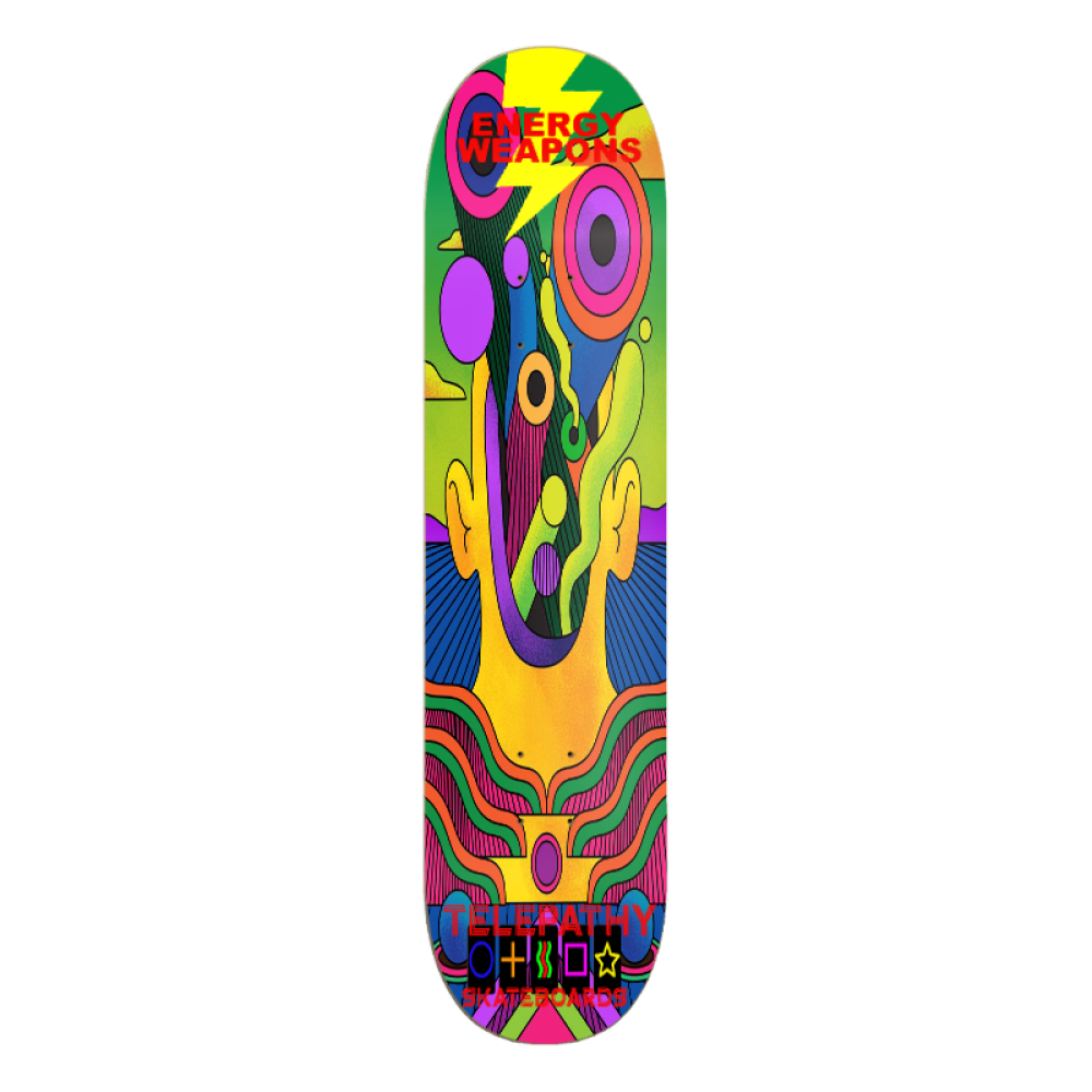 Telepathy Skateboards "Mind Energy" Skate Deck