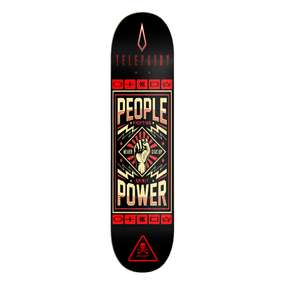 Telepathy Skateboards "Protest Series 1" Skate Deck