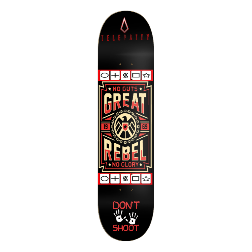 Telepathy Skateboards "Protest Series II" Skate Deck