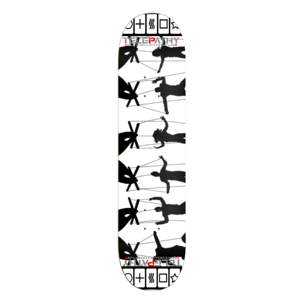 Telepathy Skateboards "Puppets II" Skate Deck