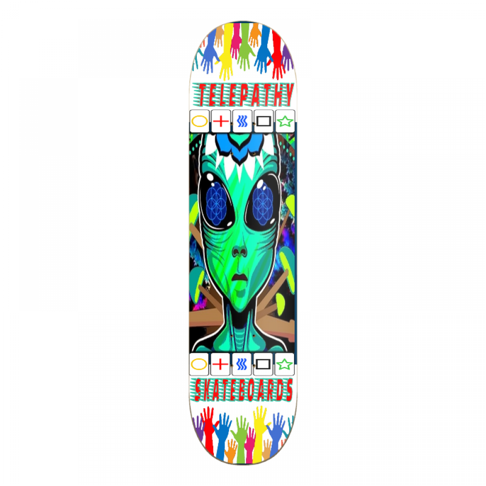 Telepathy Skateboards "TAKE ME" Deck