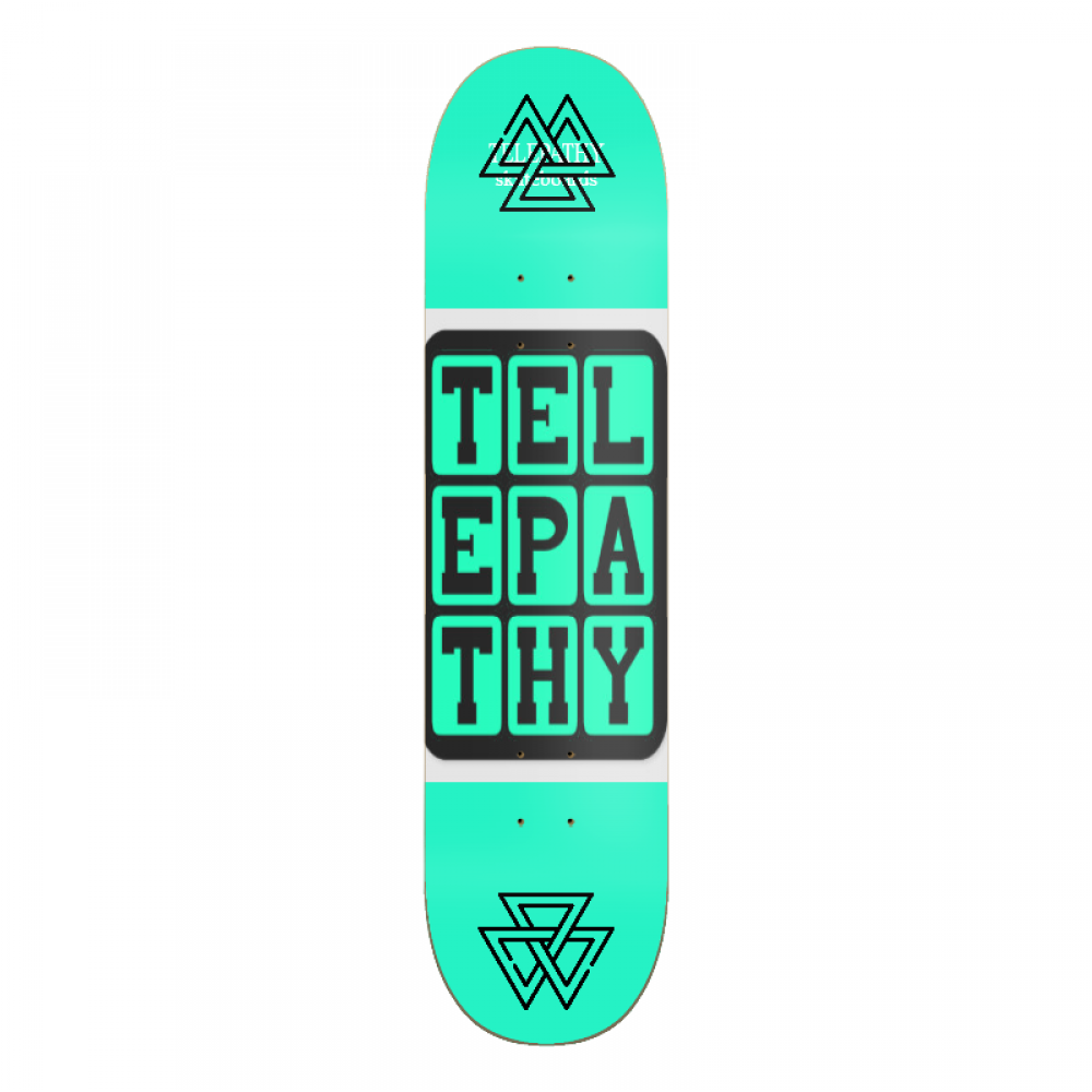 Telepathy Squared Skate Deck