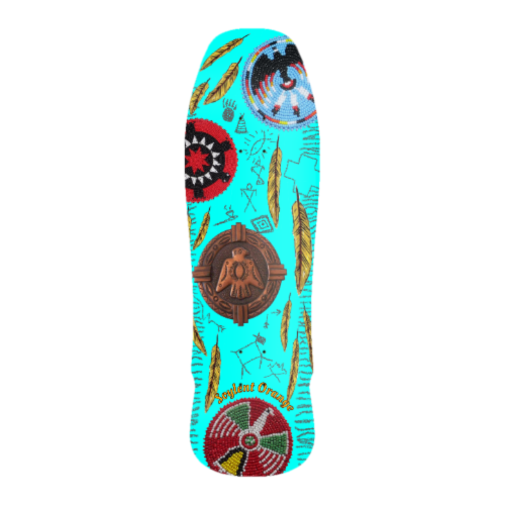 Native Orange Skateboard