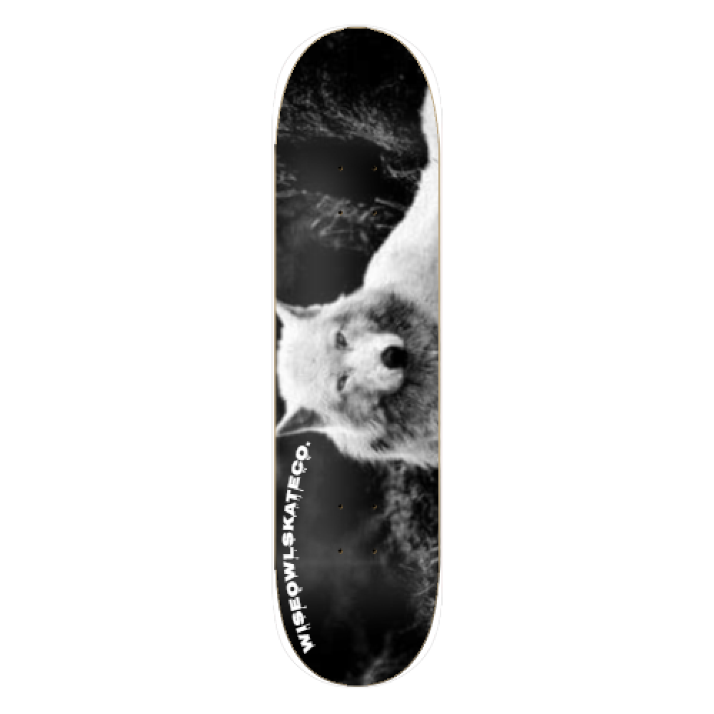 WiseOwlSkateco X Lone Wolf Deck