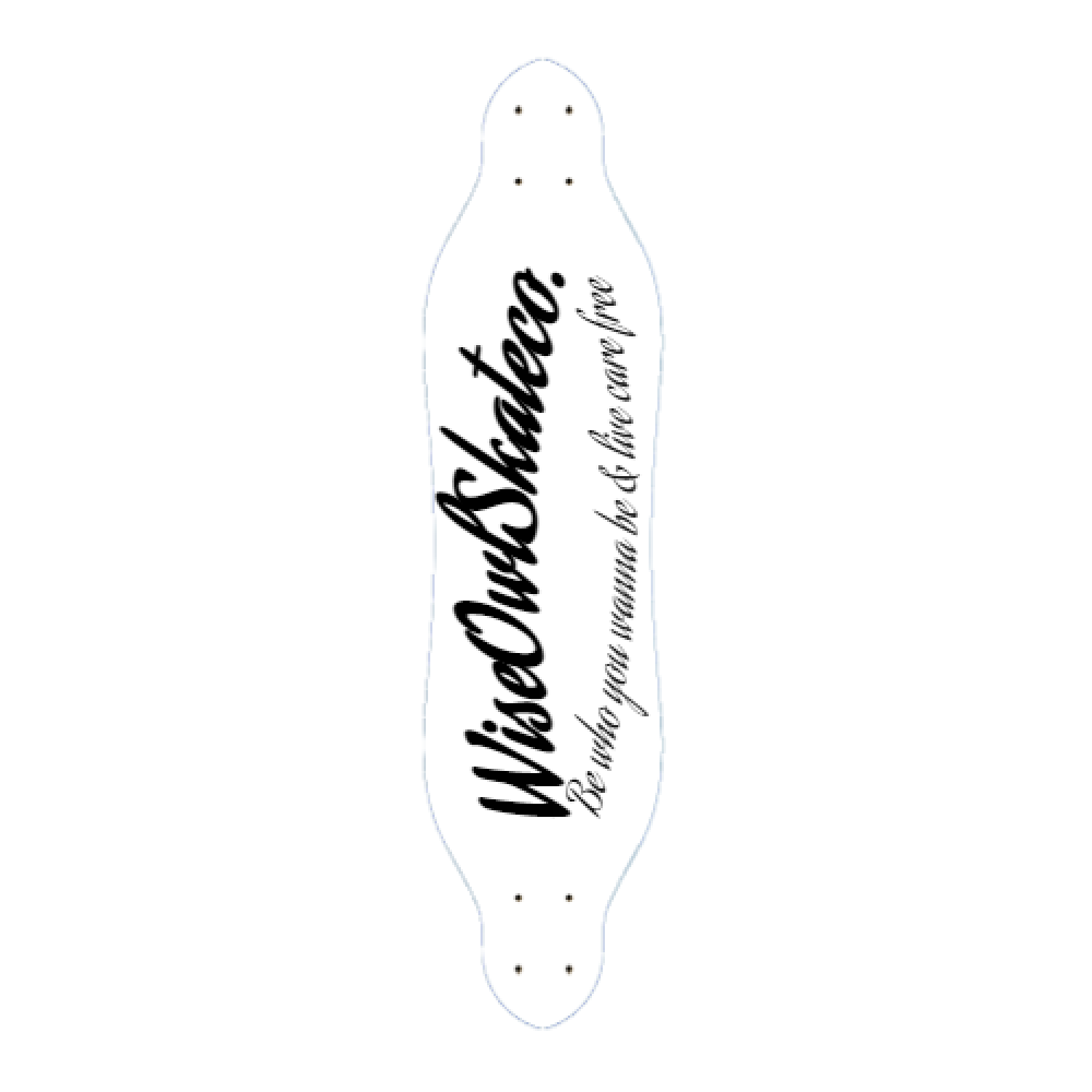 WiseOwlSkateco X BE YOU Longboard