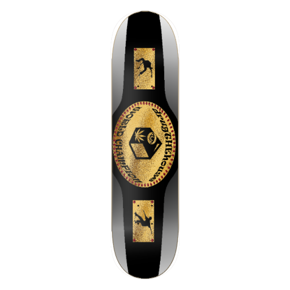 drugTHEhouse Championship Belt Black