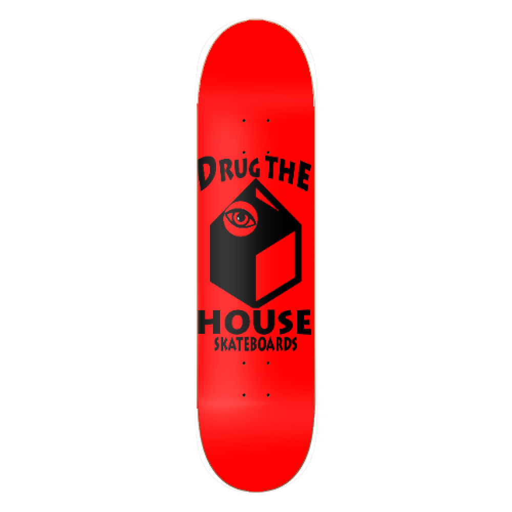 drugTHEhouse Drug Row Red & Black