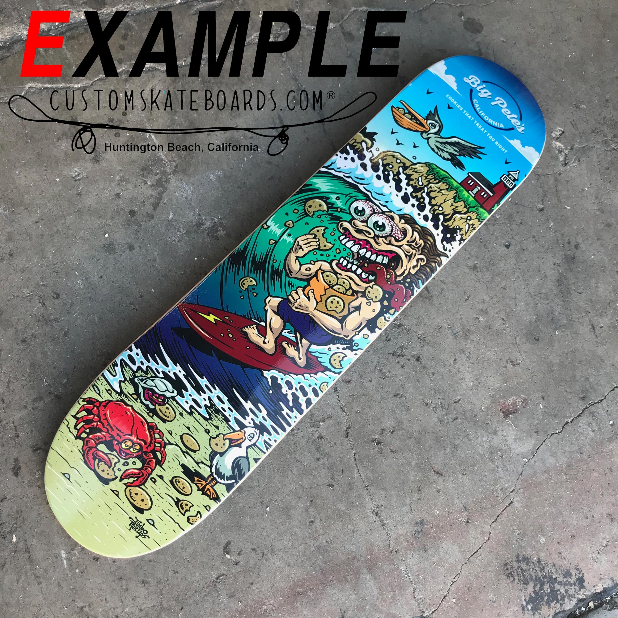 8.0 Custom Printed Skateboard Deck Weekly Special