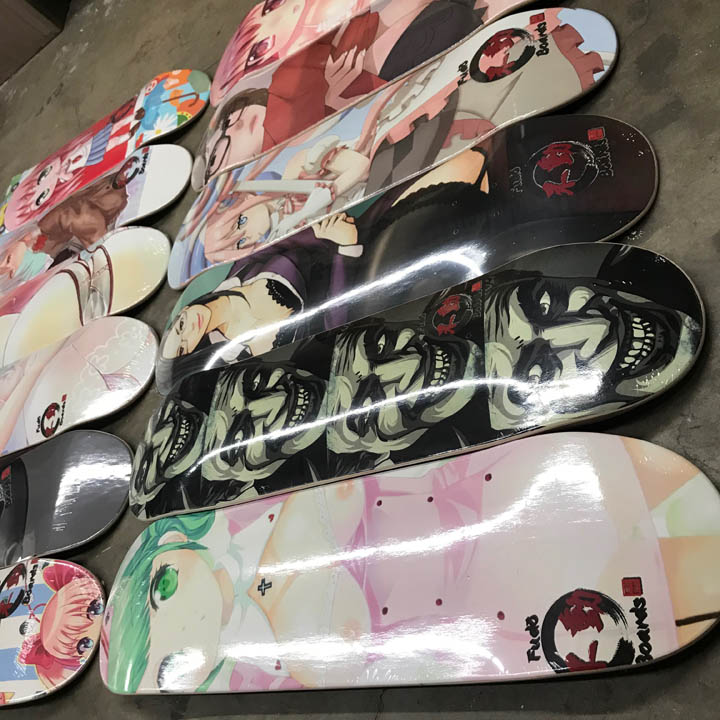 Tomodachi Anime Skateboard Deck  Imouri
