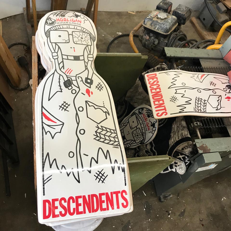 Milo Descendents Original Skateboard Shape